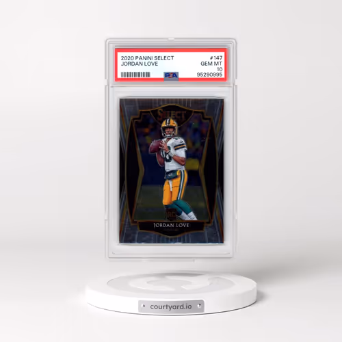 2020 Panini Select #147 Jordan Love (PSA 10 GEM MINT)