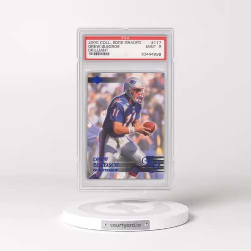 2000 Collector's Edge Graded #117 Drew Bledsoe - Brilliant (PSA 9 MINT)
