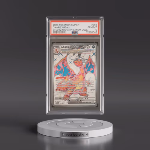 2023 Pokémon Svp EN-SV Black Star Promo #056 Charizard EX - Holo Charizard EX Premium Collection (PS