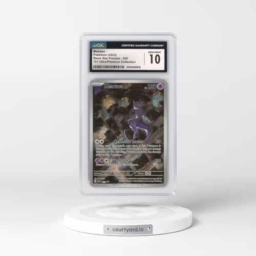 2023 Black Star Promos - Scarlet & Violet SVP EN #052 Mewtwo - 151 Ultra-Premium Collection (CGC 10 GEM MINT)