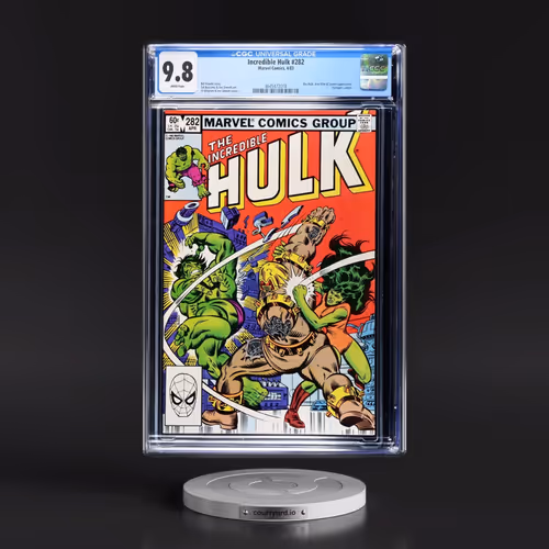 Incredible Hulk #282 CGC 9.8 White Pages (Marvel Comics, 4/83) - Universal