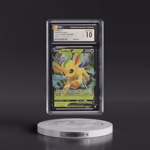 2023 Crown Zenith #013/159 Leafeon V - Holo (CGC 10 GEM MINT)
