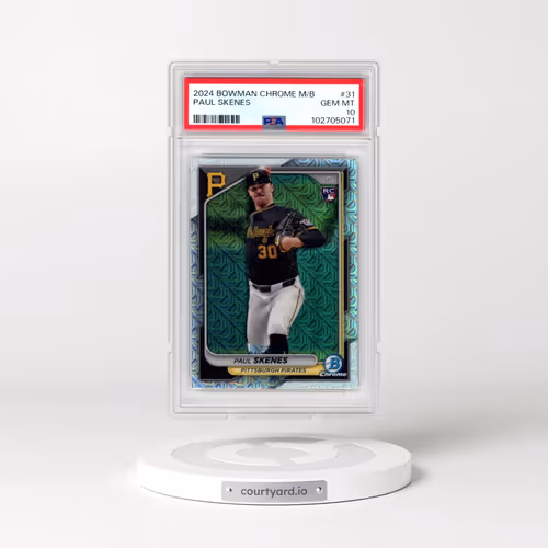 2024 Bowman Chrome Mega Box #31 Paul Skenes (PSA 10 GEM MINT)