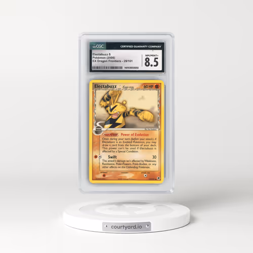 2006 EX Dragon Frontiers #29/101 Electabuzz δ (CGC 8.5 NM-MT+)