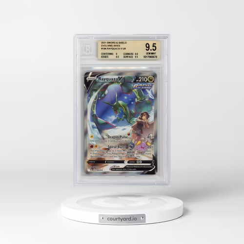 2021 Evolving Skies #194 Rayquaza V - Holo (BGS 9.5 GEM MINT)