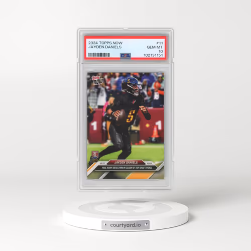 2024 Topps Now #11 Jayden Daniels (PSA 10 GEM MINT)