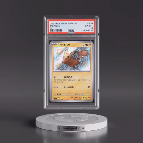 2023 Pokémon Sv4a-Shiny Treasure EX #236 Pikachu - S (PSA 6 EX-MT)