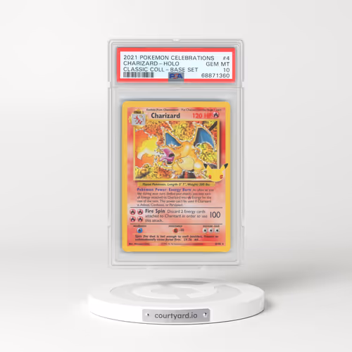 2021 Pokémon Celebrations Classic Collection #4 Charizard - Holo (PSA 10 GEM MINT)