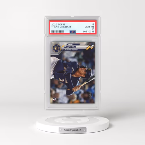 2020 Topps #9 Trent Grisham (PSA 10 GEM MINT)