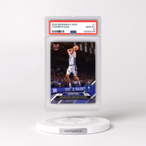 2024 Bowman U Now #1 Cooper Flagg (PSA 10 GEM MINT)