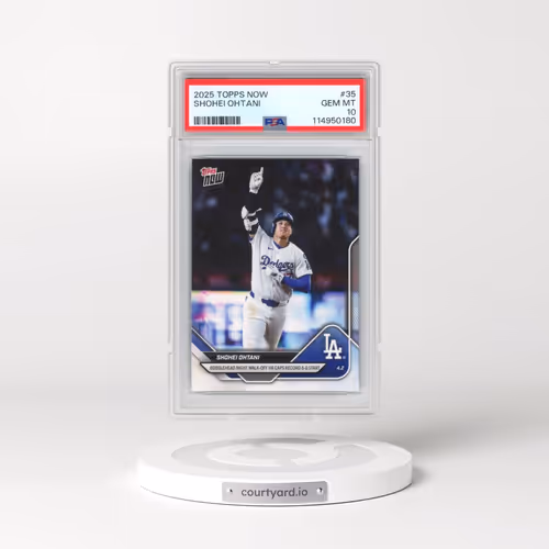 2025 Topps Now #35 Shohei Ohtani (PSA 10 GEM MINT)