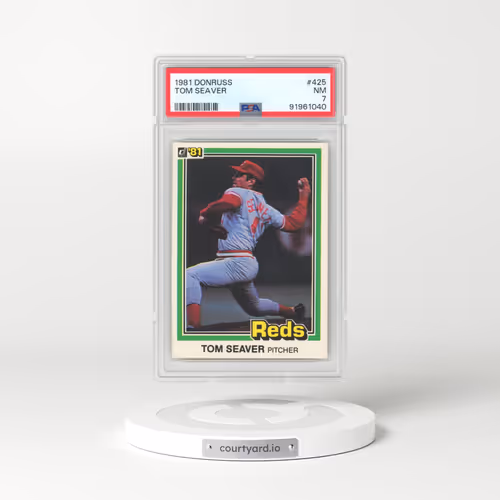 1981 Donruss #425 Tom Seaver (PSA 7 NM)
