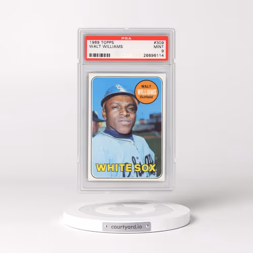 1969 Topps #309 Walt Williams (PSA 9 MINT)