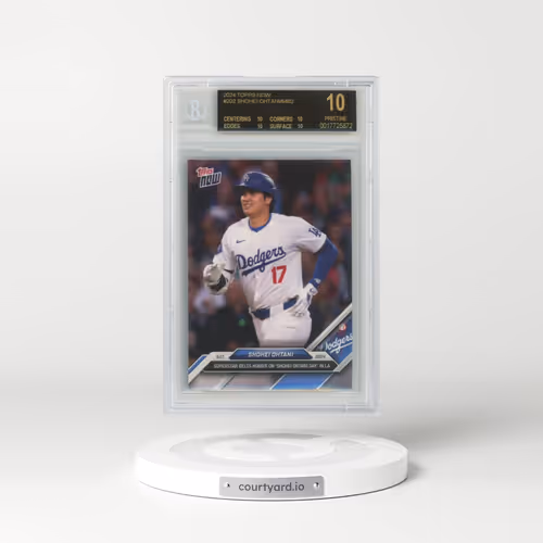 2024 Topps Now #202 Shohei Ohtani/6462* (BGS 10 PRISTINE)