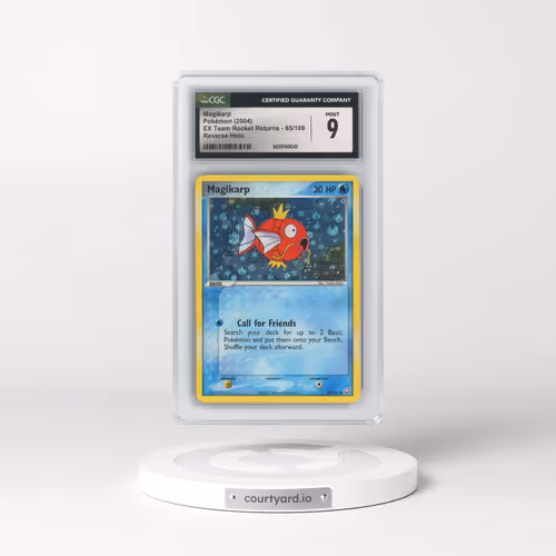 2004 EX Team Rocket Returns #65/109 Magikarp - Reverse Holo (CGC 9 MINT)