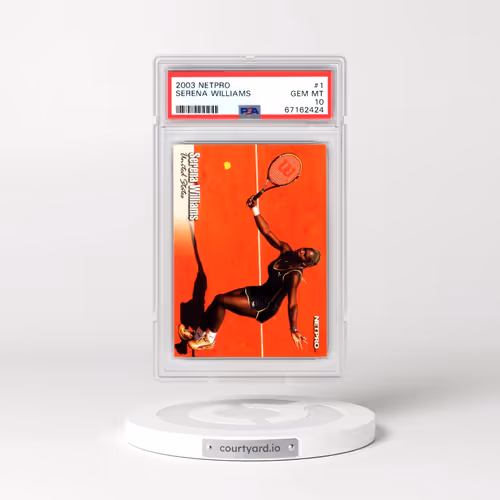2003 Netpro #1 Serena Williams (PSA 10 GEM MINT)