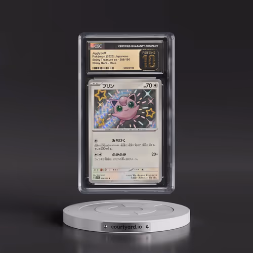 2023 Shiny Treasure ex #306/190 Jigglypuff - Shiny Rare Holo (CGC 10 PRISTINE)