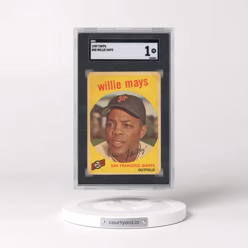1959 Topps #50 Willie Mays (SGC 1 PR)
