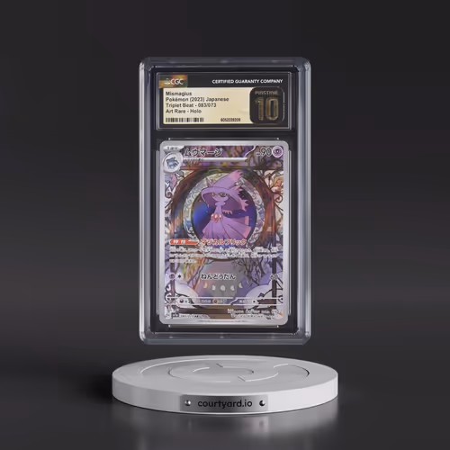 2023 Triplet Beat #083/073 Mismagius - Art Rare Holo (CGC 10 PRISTINE)
