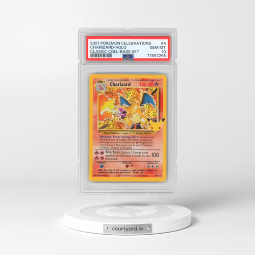 2021 Pokémon Celebrations Classic Collection #4 Charizard - Holo (PSA 10 GEM MINT)
