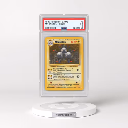 1999 Pokémon Game #9 Magneton - Holo (PSA 5 EX)