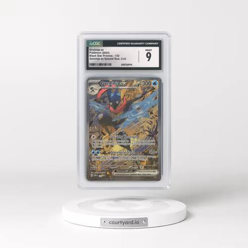 2023 Black Star Promos - Scarlet & Violet SVP EN #132 Greninja ex - Greninja ex Special Illus. Collection (CGC 9 MINT)