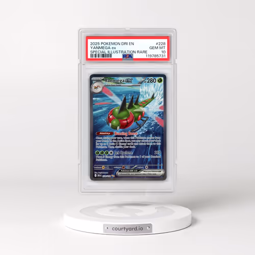 2025 Pokémon Dri EN-Destined Rivals #228 Yanmega EX - Holo Special Illustration Rare (PSA 10 GEM MIN