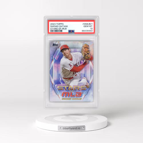 2023 Topps Stars of MLB #SMLB21 Shohei Ohtani (PSA 10 GEM MINT)