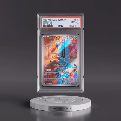 2024 Pokémon Sv5m-Cyber Judge #073 Deerling - Art Rare (PSA 10 GEM MINT)