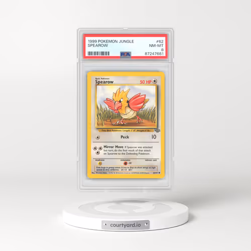 1999 Jungle #62 Spearow (PSA 8 NM-MT)