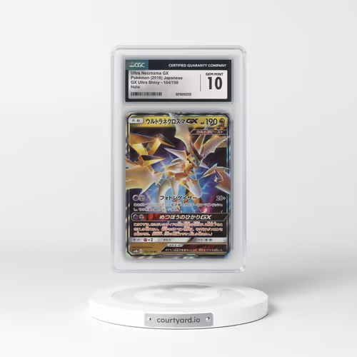 2018 GX Ultra Shiny #104/150 Ultra Necrozma GX - Holo (CGC 10 GEM MINT)