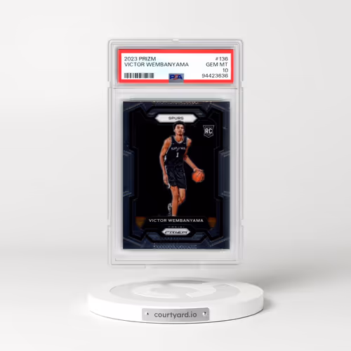 2023 Panini Prizm #136 Victor Wembanyama (PSA 10 GEM MINT)