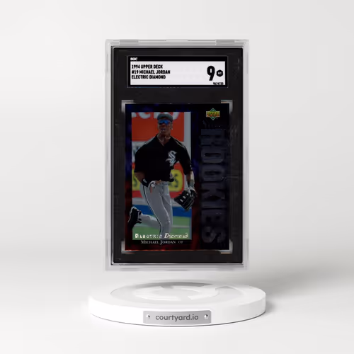 1994 Upper Deck #19 Michael Jordan - Electric Diamond (SGC 9 MINT)