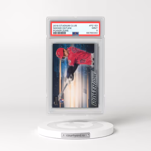 2018 Stadium Club Power Zone #PZ-SO Shohei Ohtani (PSA 9 MINT)
