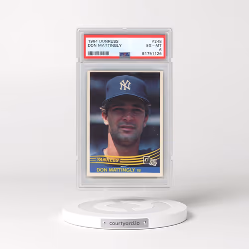 1984 Donruss #248 Don Mattingly (PSA 6 EX-MT)