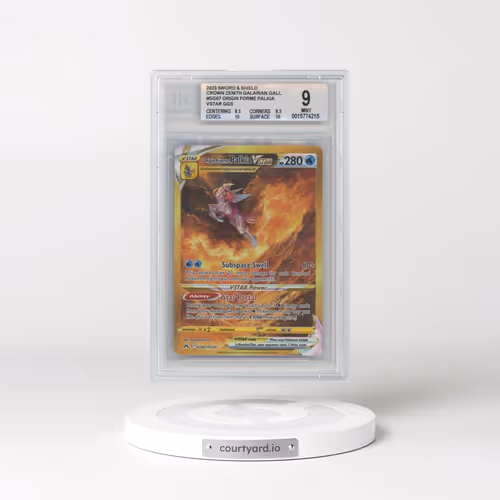 2023 Crown Zenith #GG67 Origin Forme Palkia VSTAR - Galarian Gallery Holo (BGS 9 MINT)