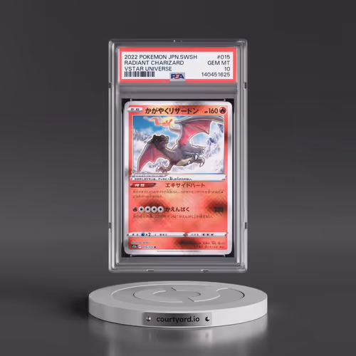 2022 Pokémon Sword & Shield Vstar Universe #015 Radiant Charizard - Holo (PSA 10 GEM MINT)