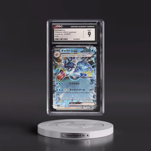 2023 Scarlet ex #014/078 Gyarados ex - Holo (CGC 9 MINT)