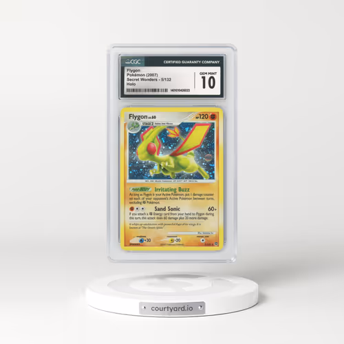 2007 Secret Wonders #5 Flygon - Holo (CGC 10 GEM MINT)