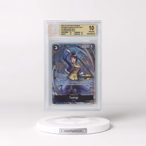 2022 One Piece Card Game Promos #ST06006 Tashigi SILVER FOIL P/(Championship 2023 Celebration Pack)