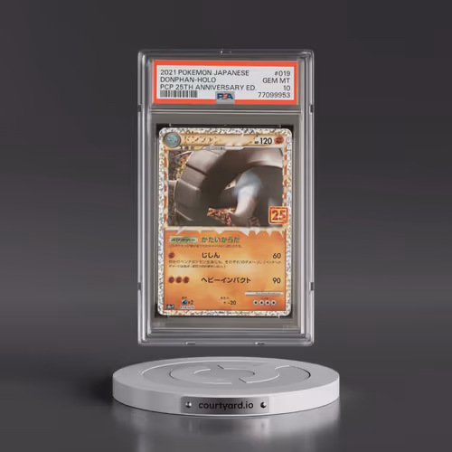 2021 Pokémon Promo Card Pack 25th Anniversary Edition #019 Donphan - Holo (PSA 10 GEM MINT)