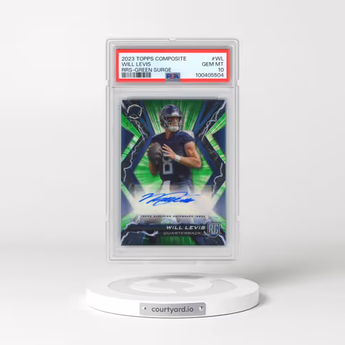 2023 Topps Composite Resurgence Rookie Signatures #WL Will Levis - Green Surge (PSA 10 GEM MINT)