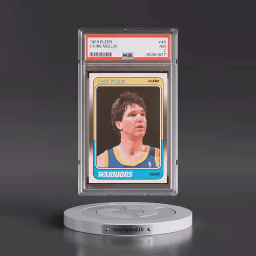 1988 Fleer #48 Chris Mullin (PSA 7 NM)