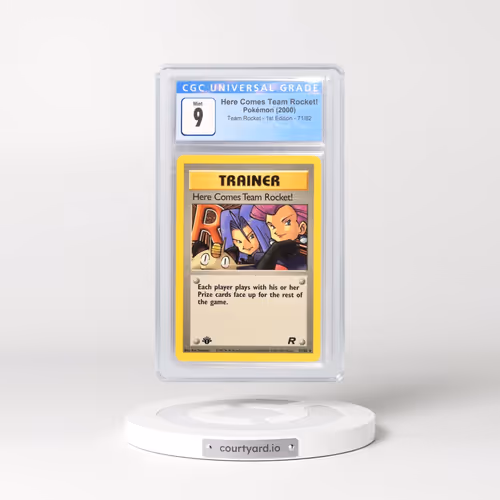 2000 Team Rocket #71/82 Here Comes Team Rocket! - 1st Edition 1st Edition (CGC 9 MINT)