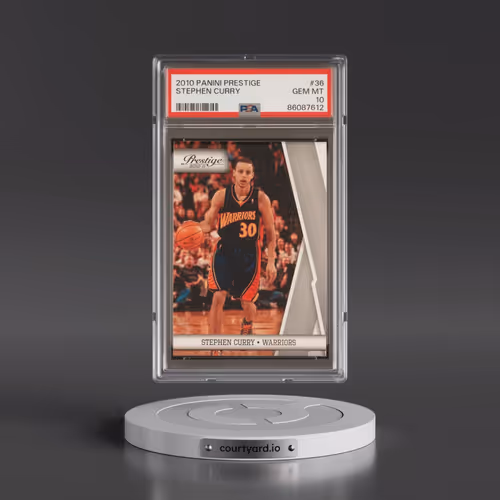 2010 Panini Prestige #36 Stephen Curry (PSA 10 GEM MINT)