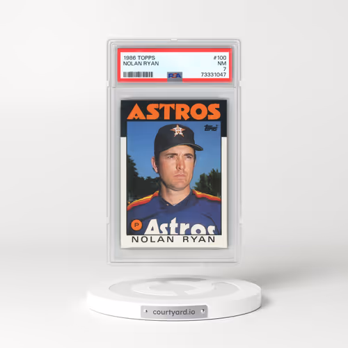 1986 Topps #100 Nolan Ryan (PSA 7 NM)