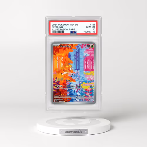 2024 Pokémon Tef EN-Temporal Forces #165 Deerling - Illustration Rare (PSA 10 GEM MINT)