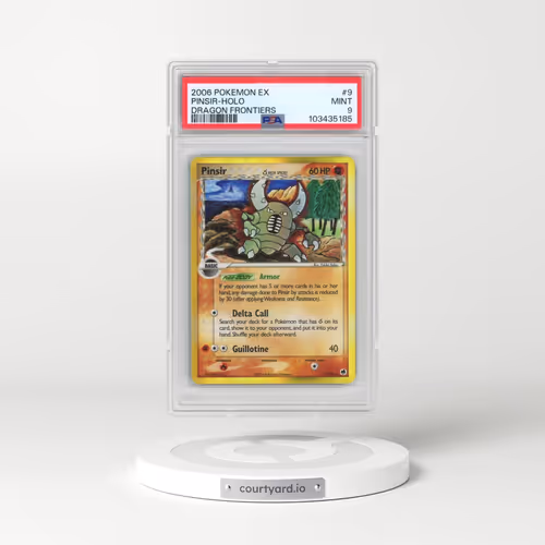 2006 Pokémon EX Dragon Frontiers #9 Pinsir - Holo (PSA 9 MINT)