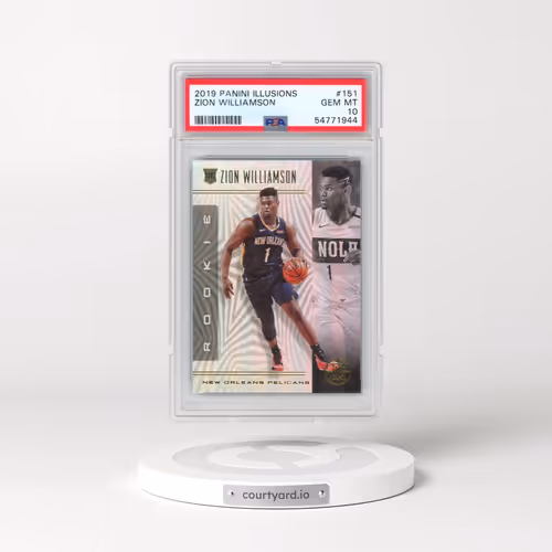 2019 Panini Illusions #151 Zion Williamson (PSA 10 GEM MINT)
