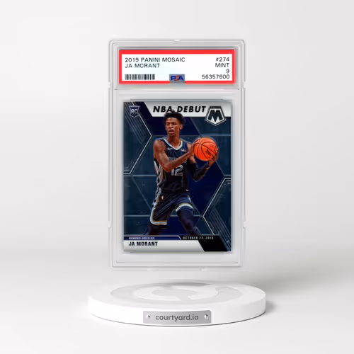 2019 Panini Mosaic #274 Ja Morant (PSA 9 MINT)